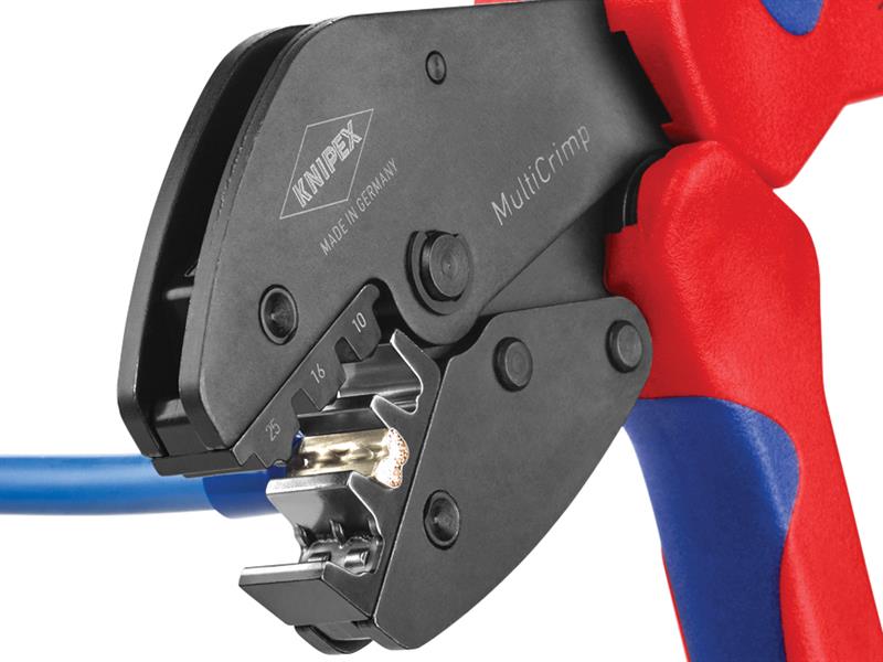 97 33 02 MultiCrimp® Crimping Pliers with 5 Quick Change Cartridges             