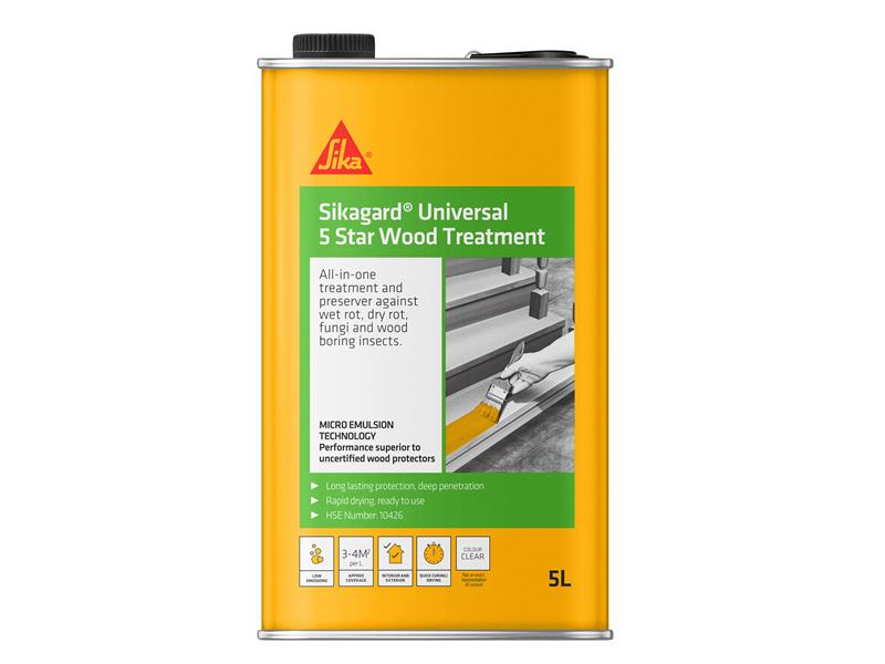 Sikagard® Universal Wood Treatment 5 litre