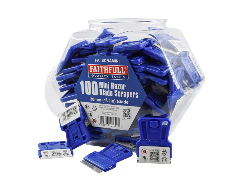 Mini Scrapers Full Display Unit (100)