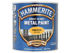Direct to Rust Smooth Finish Metal Paint Yellow 750ml