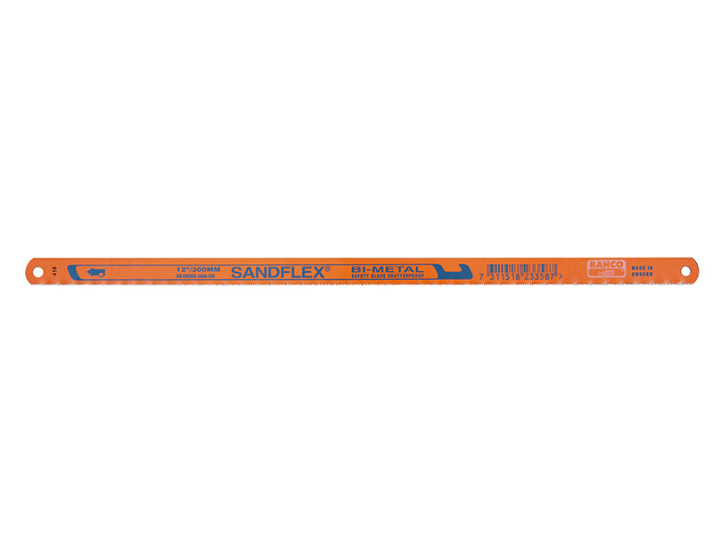 3906 Sandflex® Hacksaw Blades 300mm (12in) x 32 TPI (Pack 5)