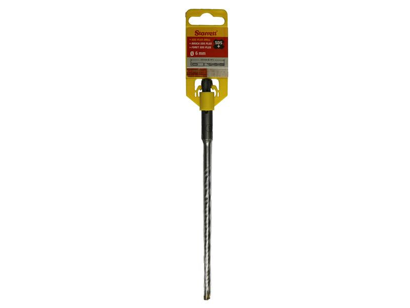 SDS Plus 2 Point Drill Bit Set, 9 Piece