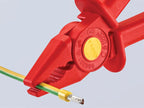 98 62 01 Flat Nose Plastic Insulated Pliers 180mm                               