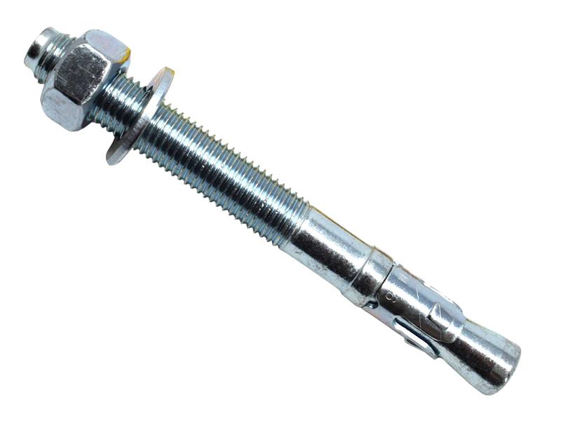 Zinc Plated Through Bolt M8 x 80mm (100)