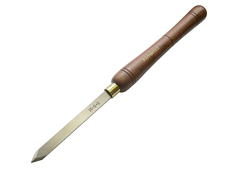 HSS Turning Chisel 15mm Diamond Point Scraper                                   