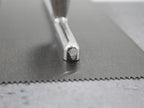 Notched Trowel V 3mm Soft Grip Handle 11 x 4.1/2in                              