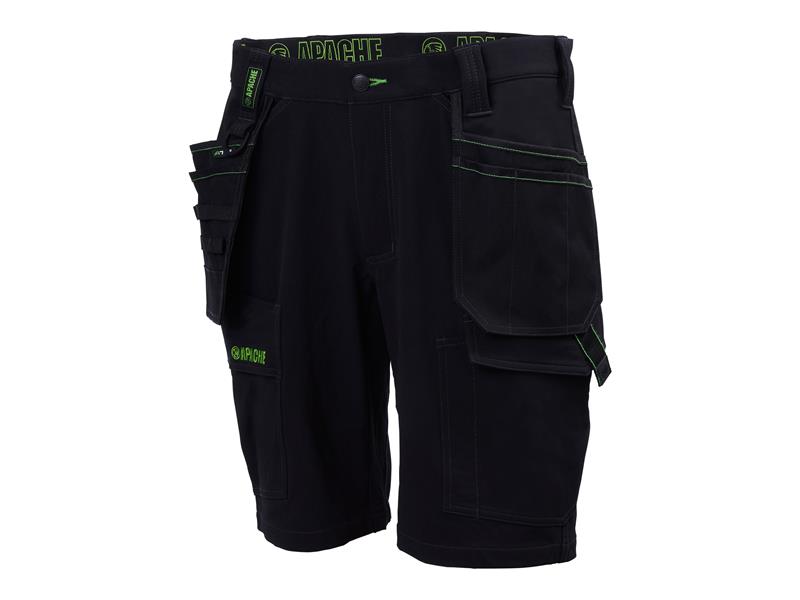 Whistler Black Stretch Holster Shorts Waist 38in                                