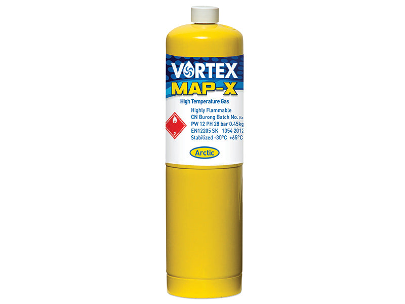 Vortex Map-X Brazing Gas Cylinder 400g                                          