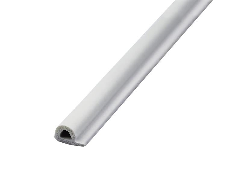 EPDM Draught Excluder White 6M 9 x 5.5mm                                        
