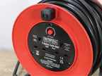 Open Drum Cable Reel 240V 13A 2-Socket 50m