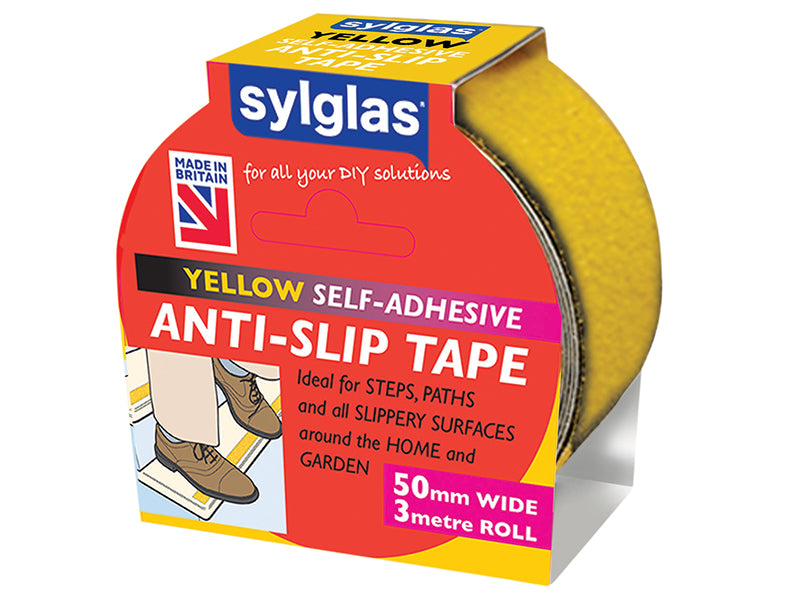 Anti-Slip Tape 50mm x 18m Yellow