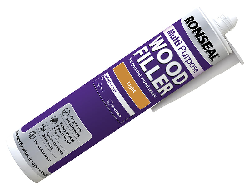 Multipurpose Wood Filler Cartridge White 310ml