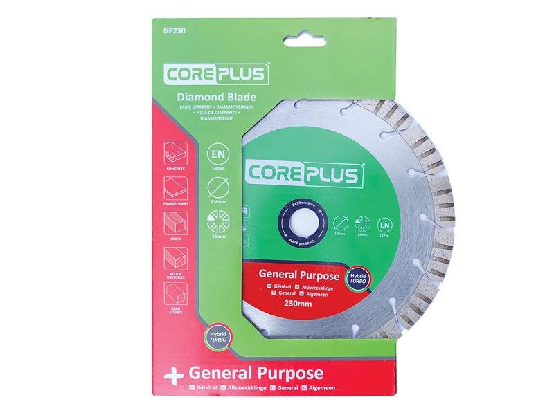 GP350 General-Purpose Hybrid Turbo Diamond Blade 350mm