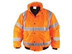 Hi-Vis Bomber Jacket Orange - XXXL (56in)