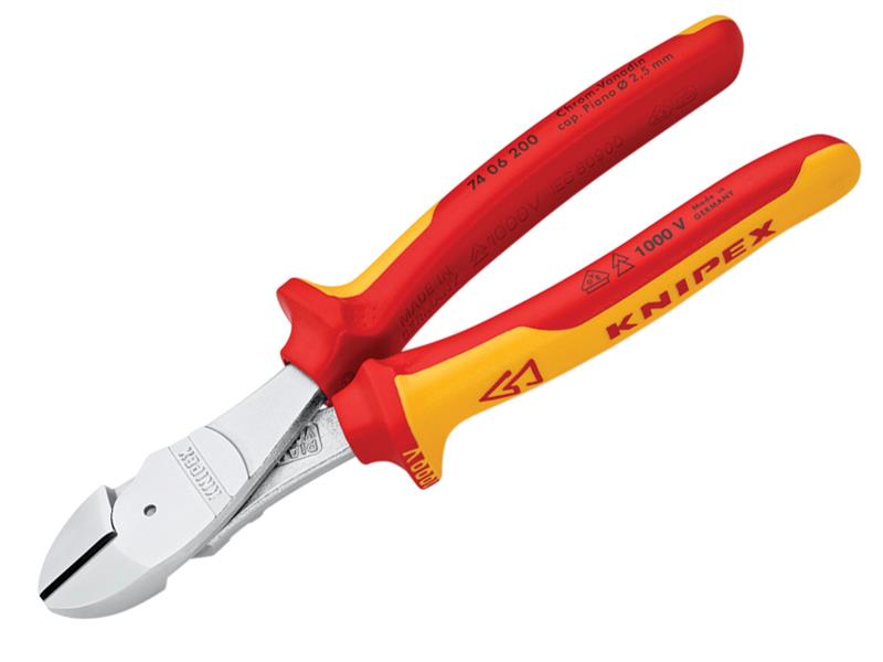 74 06 200 VDE High Leverage Diagonal Cutter 200mm                               