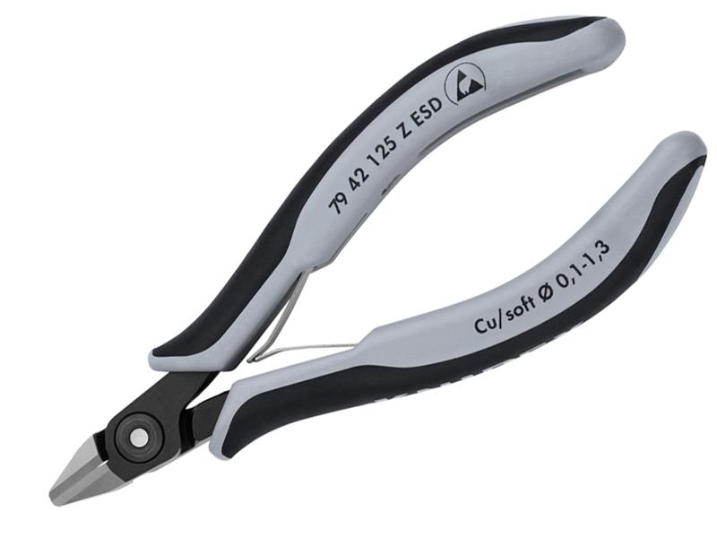 79 42 125 Z ESD Precision Electronics Side Cutters 125mm                        