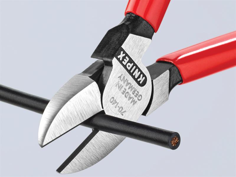70 01 140 Diagonal Cutters Plastic Coated Grip 140mm                            