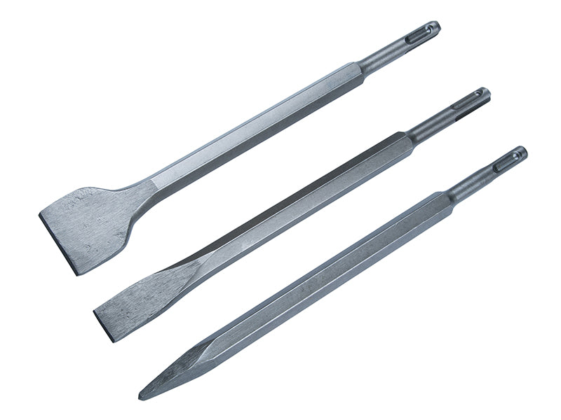 SDS Plus Chisel Set, 3 Piece                                                    