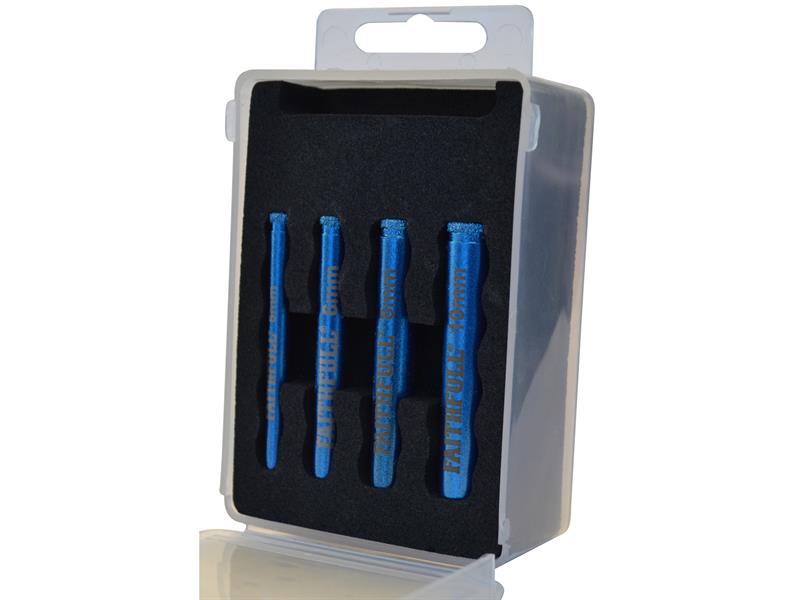 Diamond Ceramic Mini Holesaw Set, 4 Piece