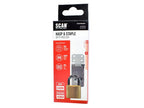 Hasp and Staple 89mm + 40mm Padlock
