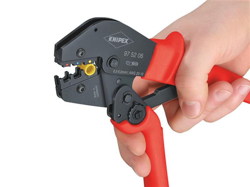 97 52 06 Crimping Lever Pliers for Insulated Terminals & Plug Connectors        
