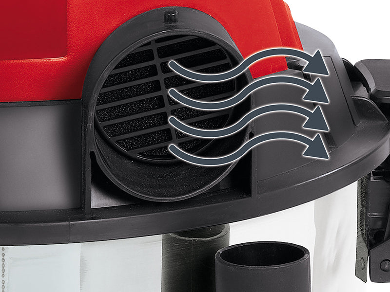 TE-VC 1930 SA Wet & Dry Vacuum with Power Take Off 30 litre 1500W 240V          