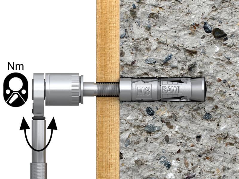 Rawlbolt® Loose Bolt M8/25L (Bag 5)