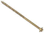 Hexagonal/TORX® Compatible Timber T30 Screws Tan 7x65mm Tub 50