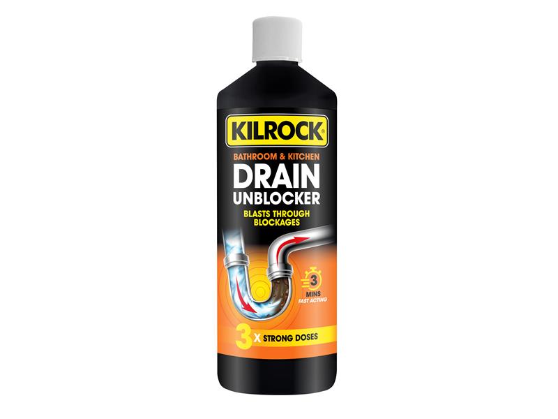 Bathroom & Kitchen Drain Unblocker 1L DRAIN 1L