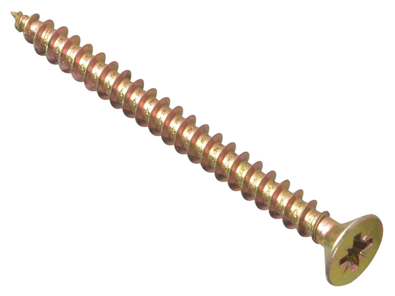 Multi-Purpose Pozi Compatible Screw CSK ST ZYP 6.0 x 90mm Box 100