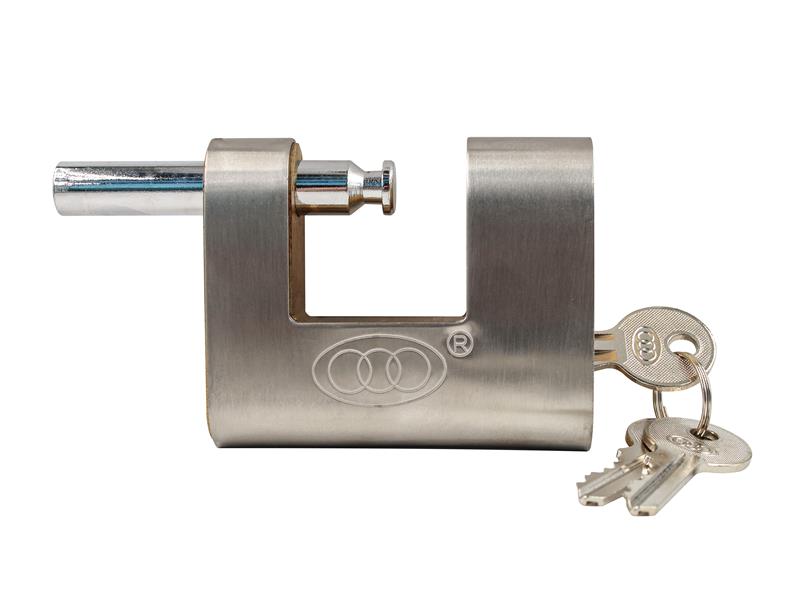 Brass Shutter Padlock 80mm                                                      