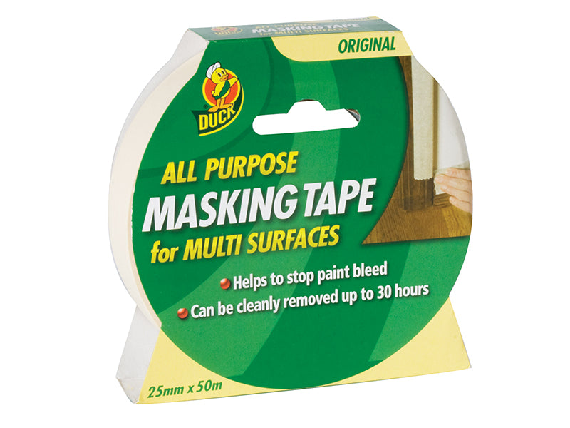 Duck Tape® All-Purpose Masking Tape 50mm x 50m