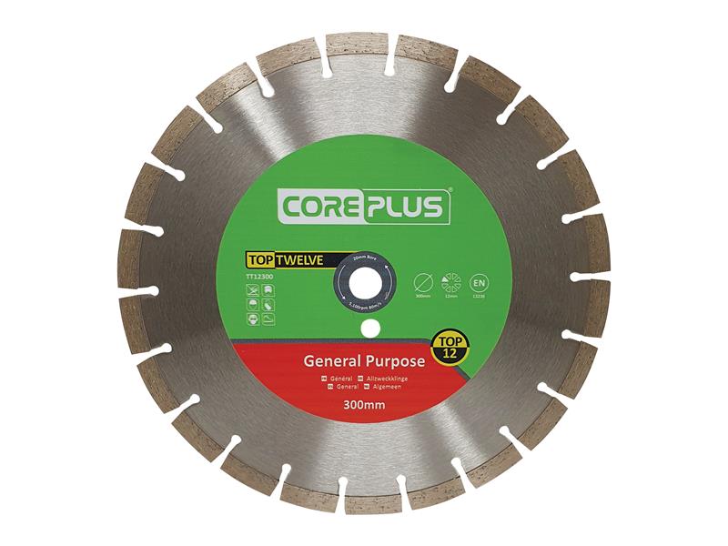 Top Twelve General Purpose Diamond Blade 300mm                                  