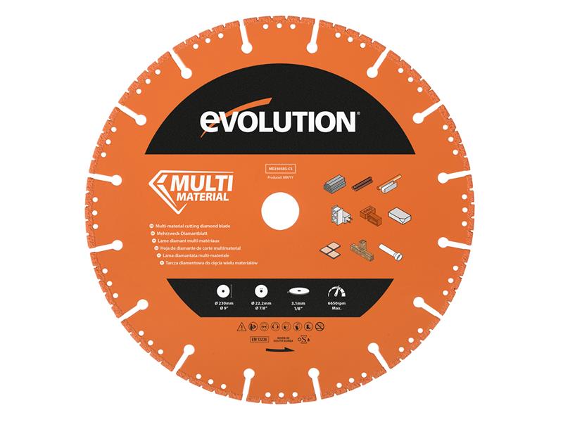 Multi-Material Diamond Demolition Disc Cutter Blade 230 x 22.2mm                