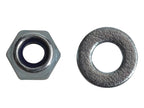 Nyloc Nuts & Washers Zinc Plated M4 ForgePack 50                                