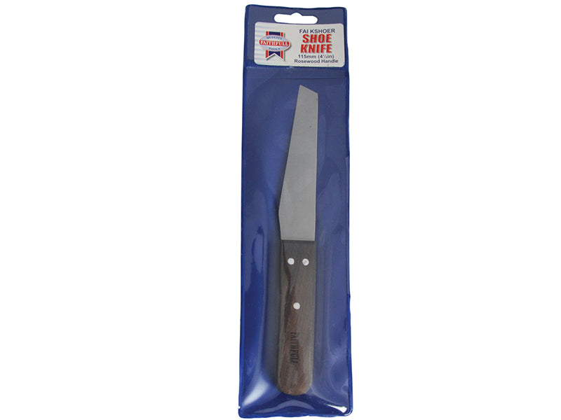 Shoe Knife - Hardwood 110mm (4.1/3in)                                           