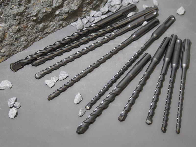 SDS Plus Drill Bit Set, 10 Piece                                                
