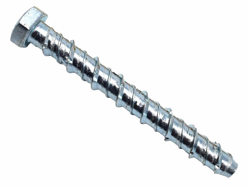 Hex Concrete Screwbolt M8 x 75mm (100)