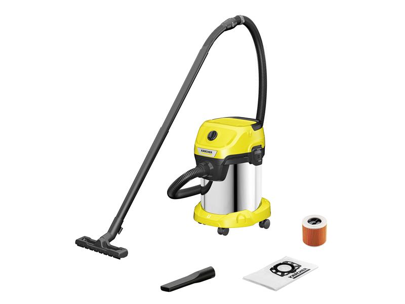 WD 3 S Wet and Dry Vacuum Cleaner 1000W 240V