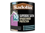 Superdec Opaque Wood Protection Black Gloss 5 litre