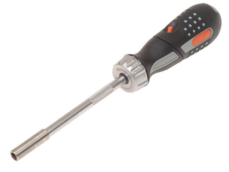 808050P Pistol Ratchet Screwdriver & 6 Bits                                     