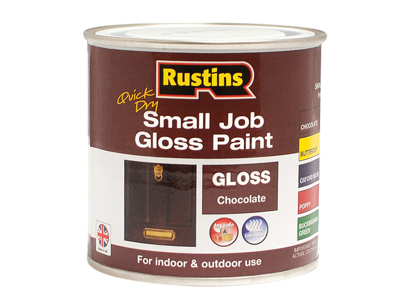 Quick Dry Small Job Gloss Paint White 250ml