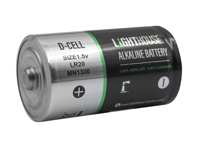 D LR20 Alkaline Batteries 14800 mAh (Pack 2)