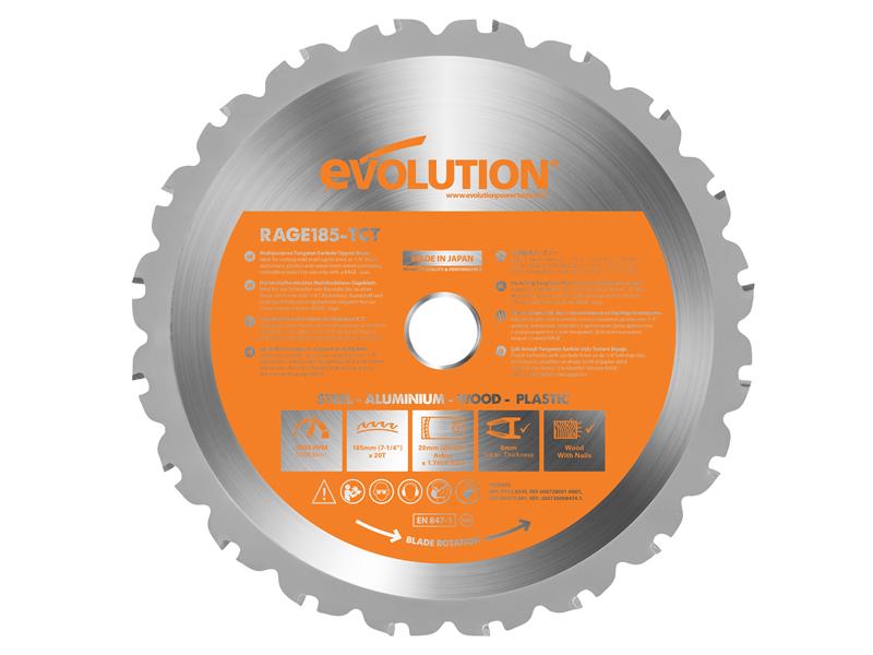 Multi-Material Saw Blade 185 x 20mm x 20T                                       