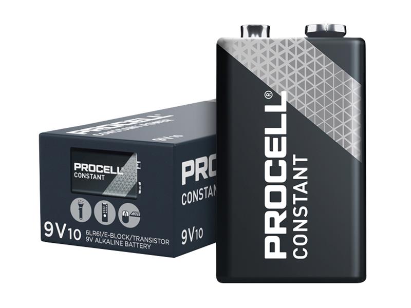 D Cell PROCELL® Alkaline Constant Power Industrial Batteries (Pack 10)
