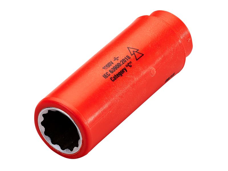 Insulated 1/2in Drive Deep Socket 24mm