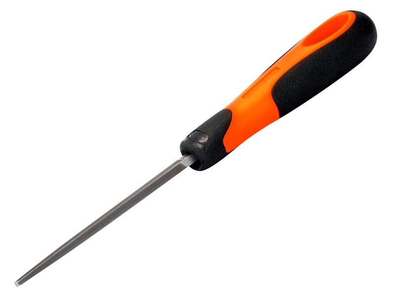 1-160-08-2-2  ERGO™ Handled Engineering Square Second Cut File 200mm (8in)