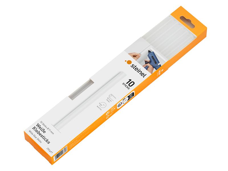 White Glue Sticks Ø11mm 250g (Pack 10)