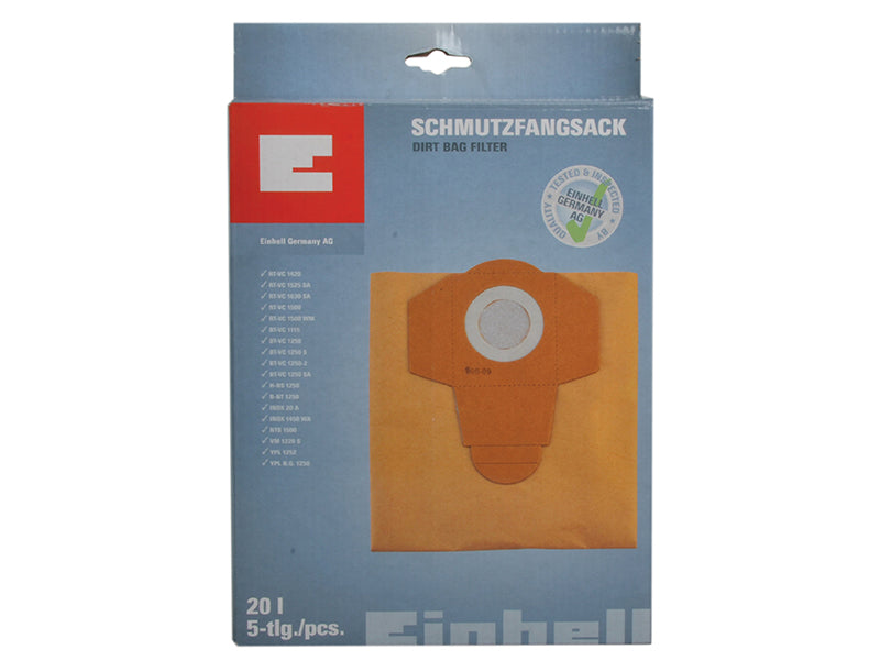 Dust Bags For Vacuums Pack of 5                                                 