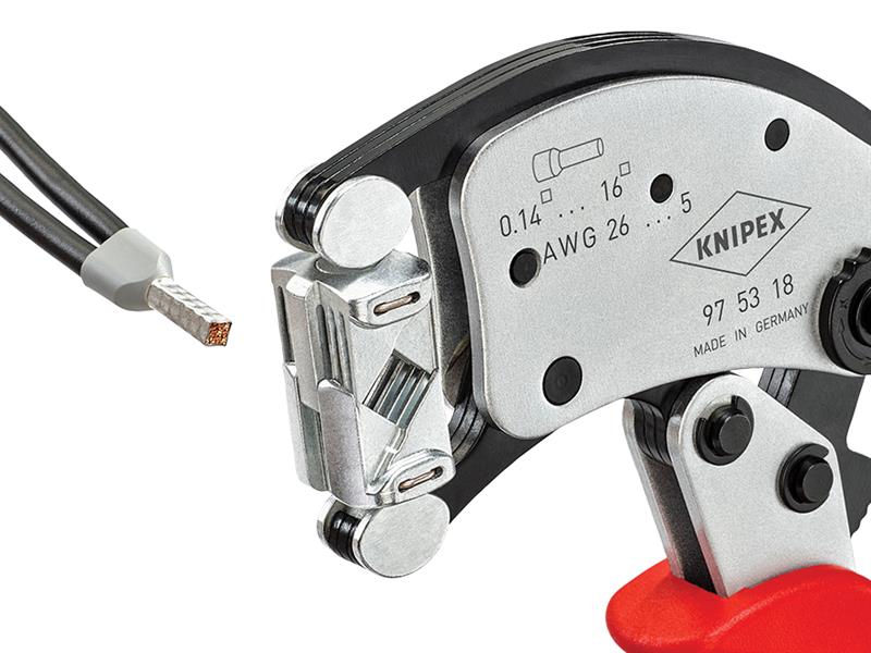 97 53 18 Twistor16® Self-Adjusting Crimping Pliers 200mm                        